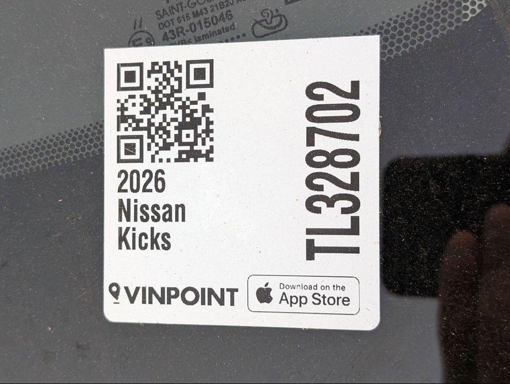 new 2026 Nissan Kicks car, priced at $26,680