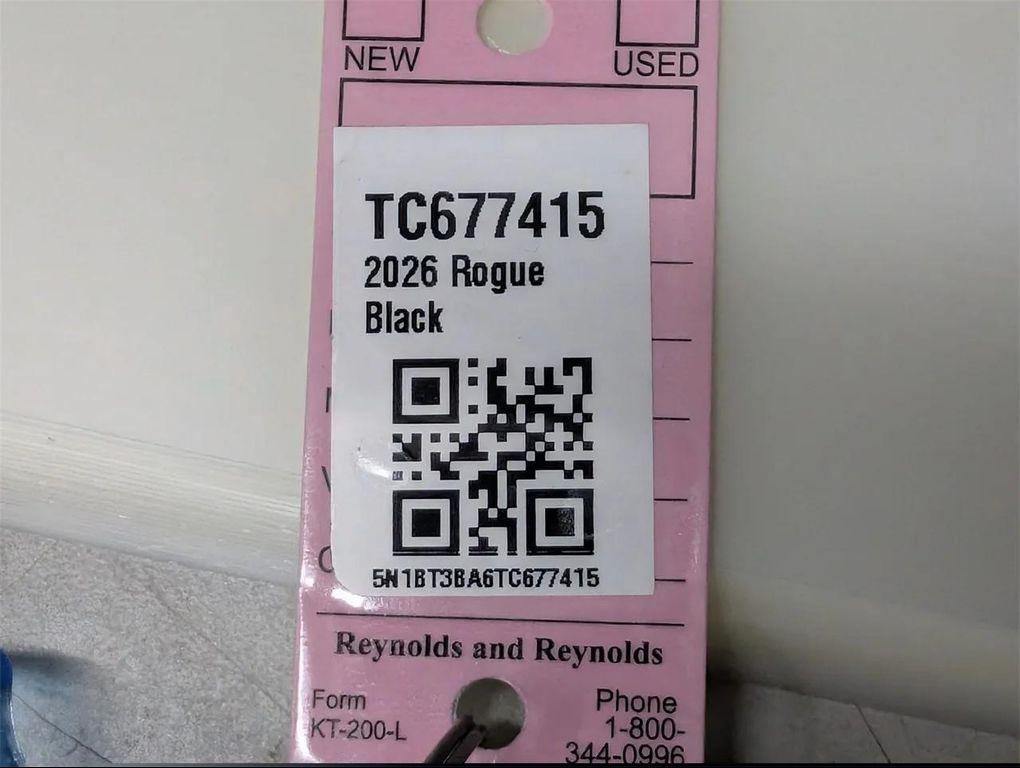 new 2026 Nissan Rogue car, priced at $25,953