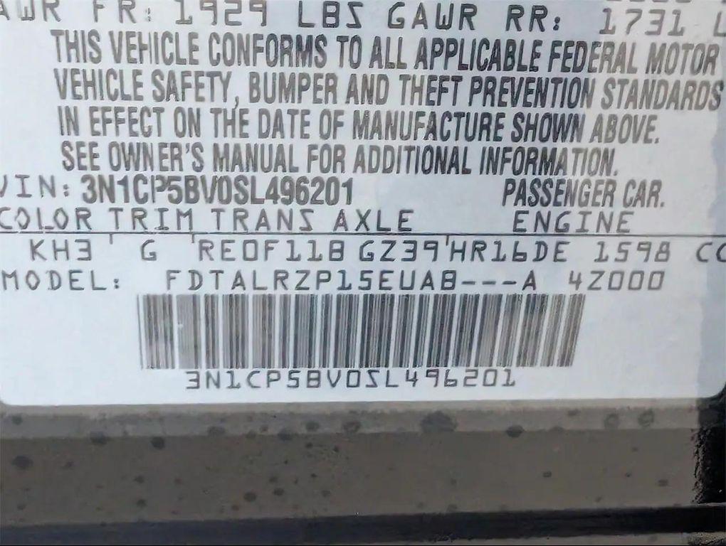 new 2025 Nissan Kicks car, priced at $16,942