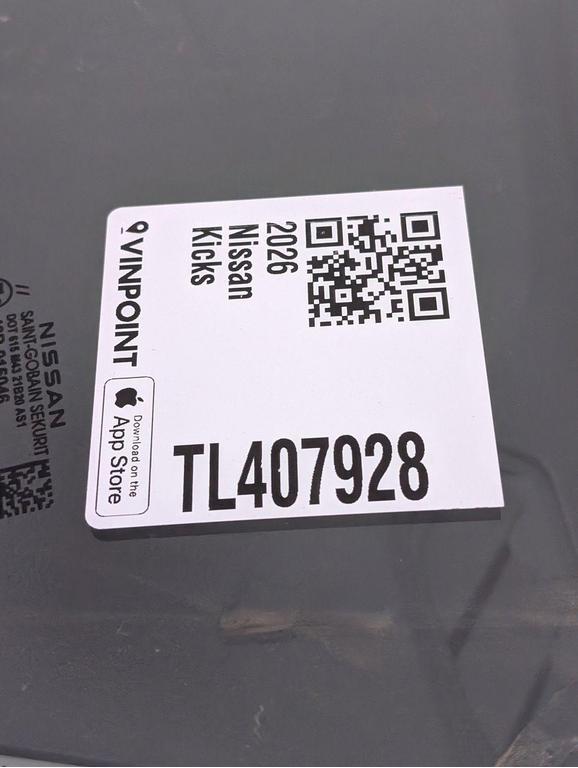new 2026 Nissan Kicks car, priced at $23,438