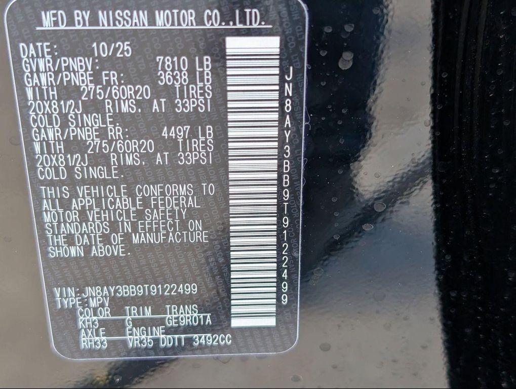 new 2026 Nissan Armada car, priced at $67,550
