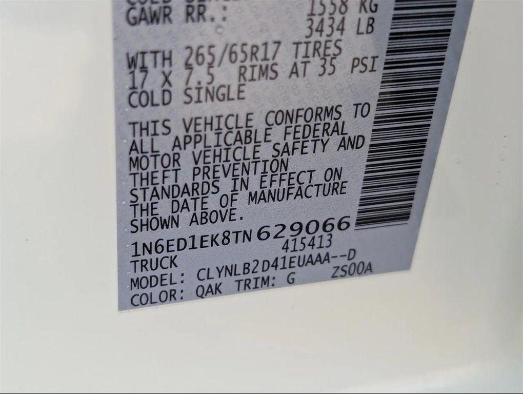 new 2026 Nissan Frontier car, priced at $38,496