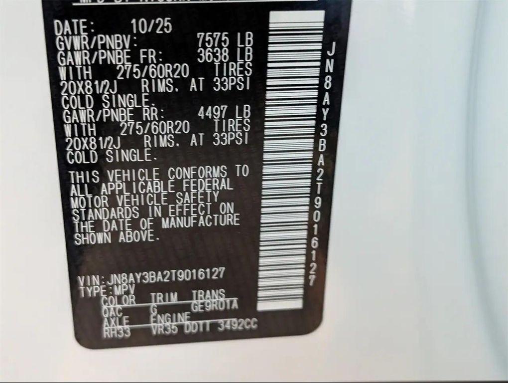 new 2026 Nissan Armada car, priced at $62,944