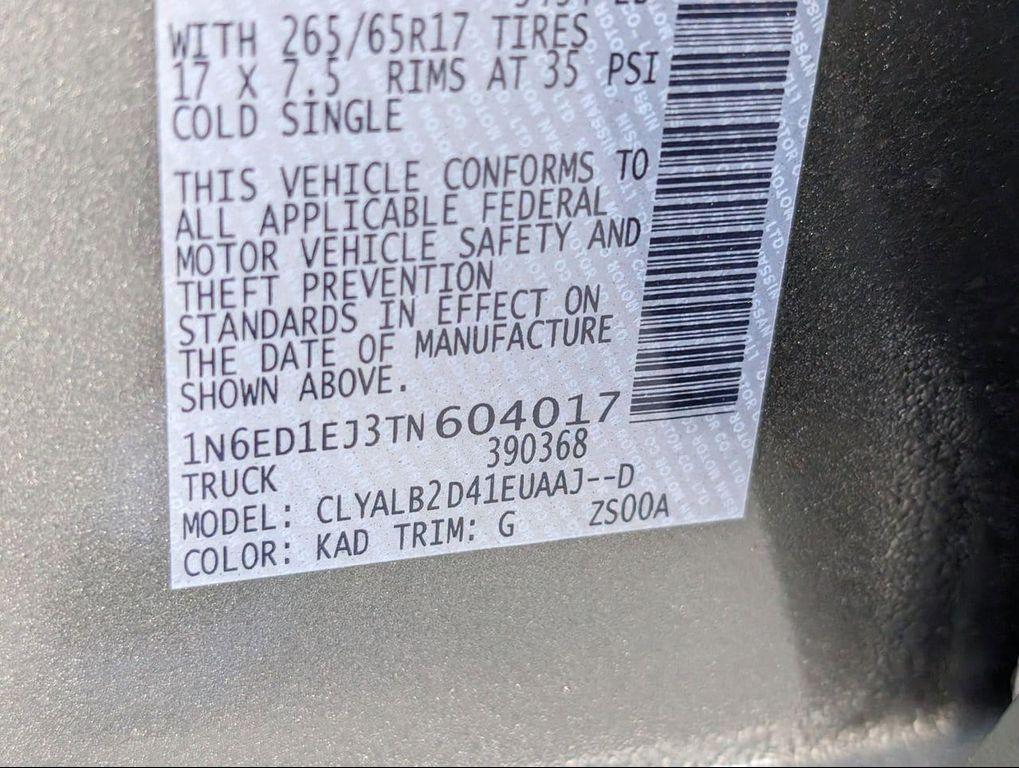 new 2026 Nissan Frontier car, priced at $39,157