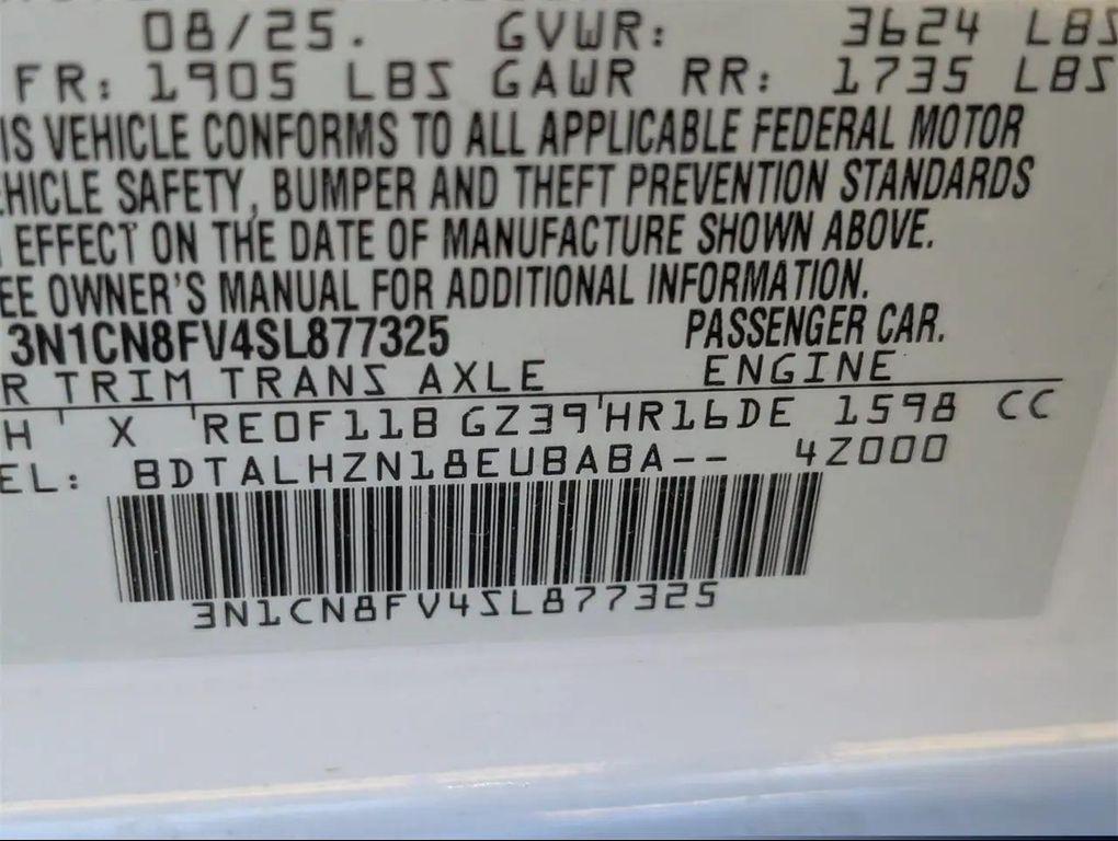 new 2025 Nissan Versa car, priced at $17,994