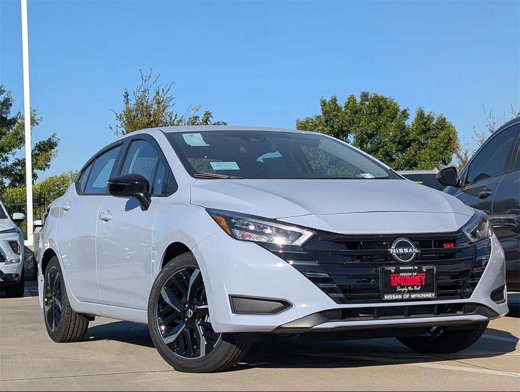 new 2025 Nissan Versa car, priced at $18,244