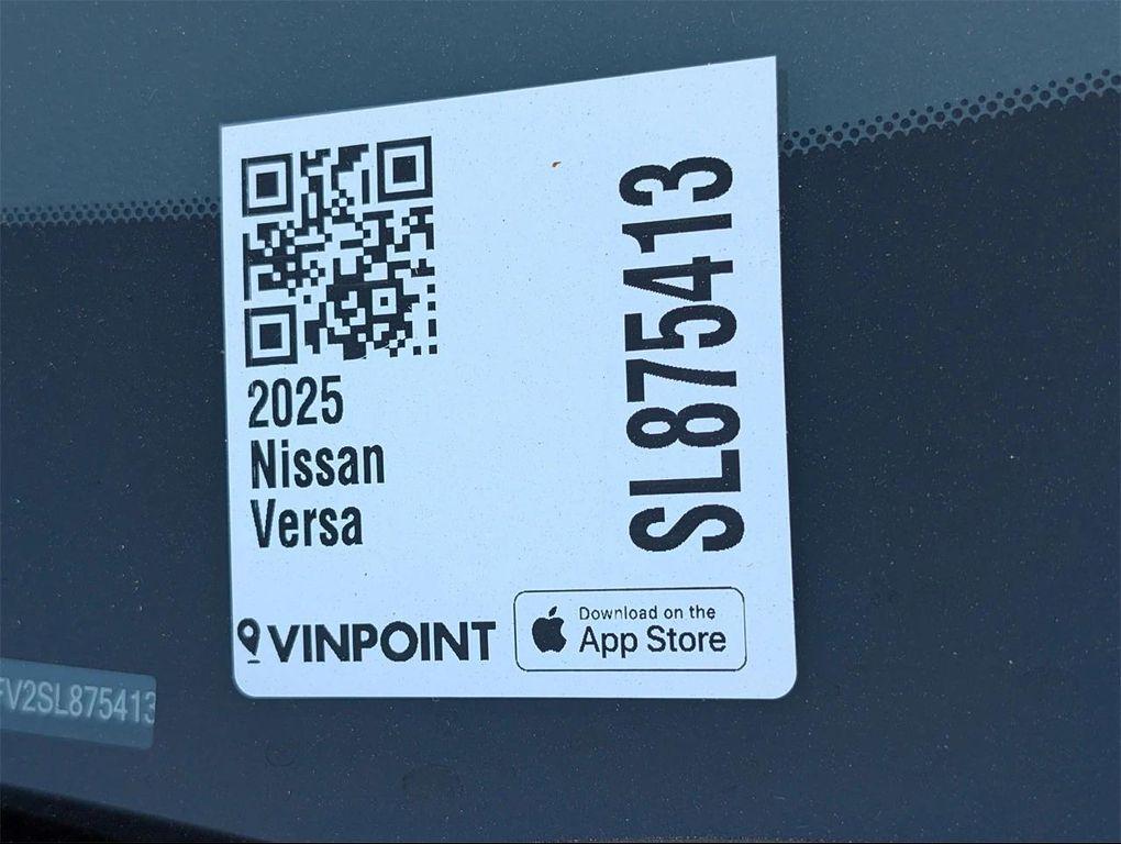 new 2025 Nissan Versa car, priced at $17,588