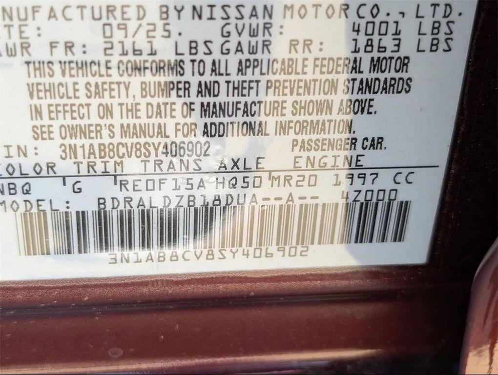 new 2025 Nissan Sentra car, priced at $17,506