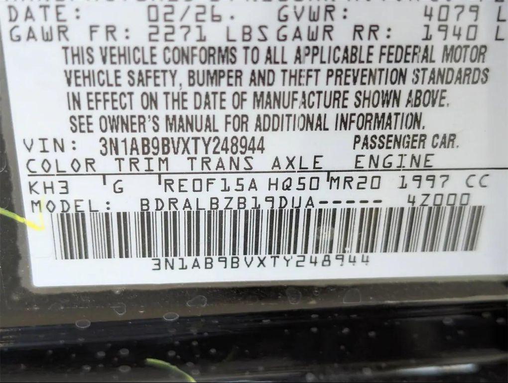 new 2026 Nissan Sentra car, priced at $22,247