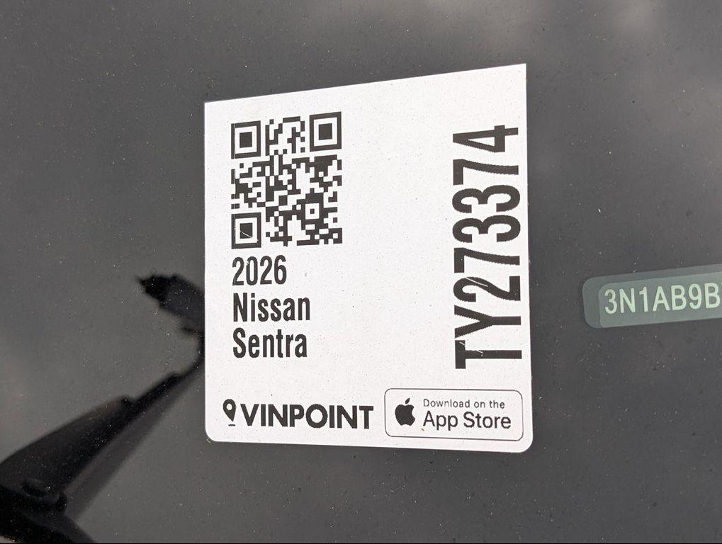 new 2026 Nissan Sentra car, priced at $22,328
