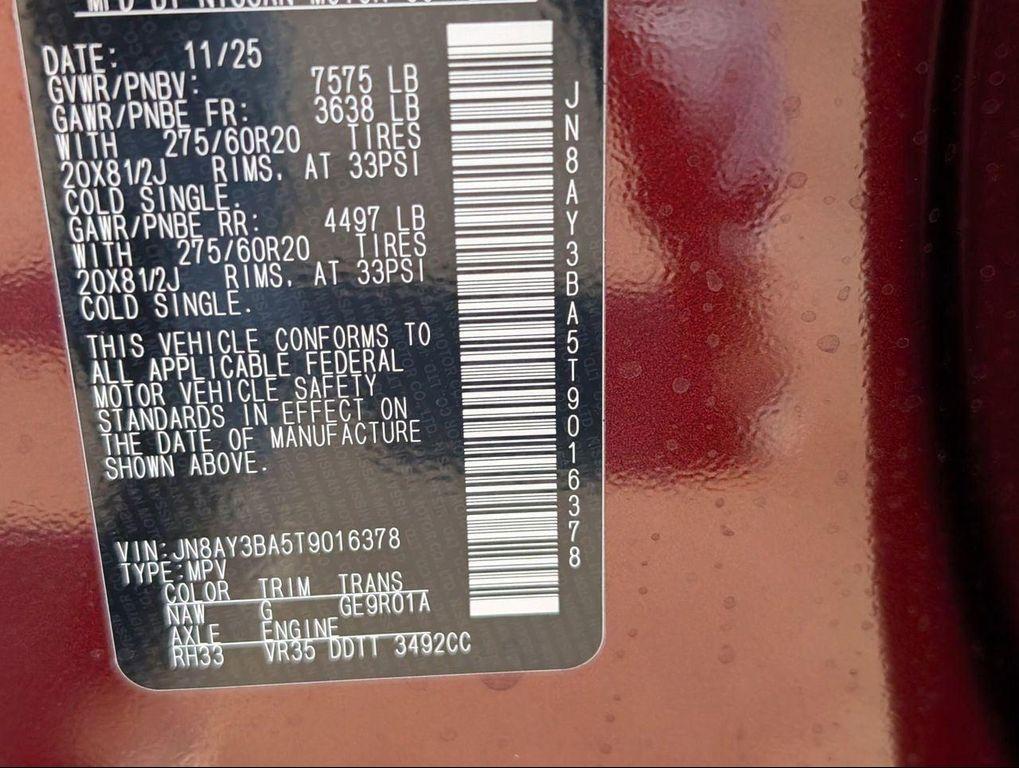 new 2026 Nissan Armada car, priced at $62,226