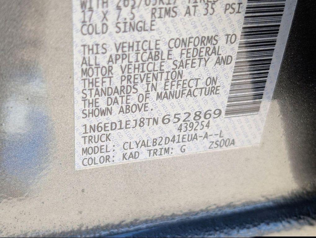 new 2026 Nissan Frontier car, priced at $34,040