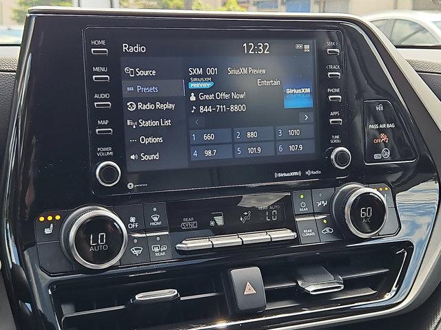 used 2022 Toyota Highlander car, priced at $32,982