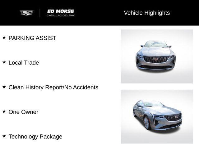 used 2024 Cadillac CT4 car, priced at $33,360