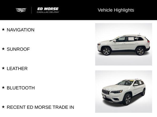 used 2019 Jeep Cherokee car, priced at $15,168