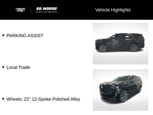 used 2022 Cadillac Escalade car, priced at $57,564