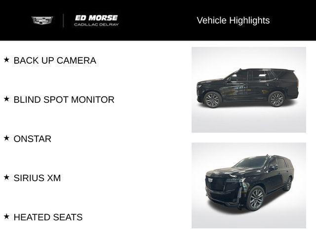 used 2022 Cadillac Escalade car, priced at $57,564