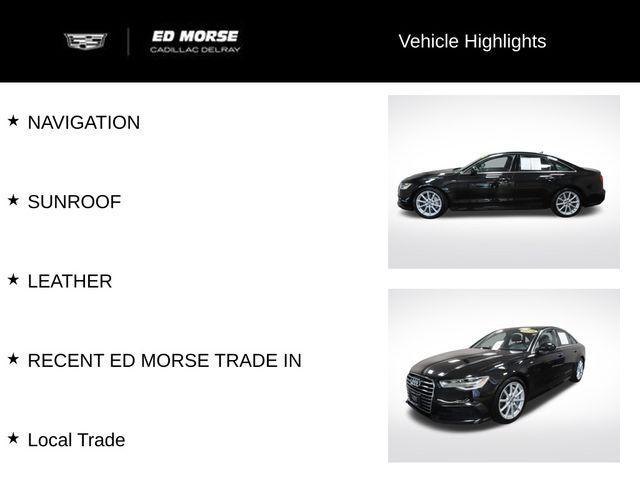 used 2018 Audi A6 car, priced at $19,995