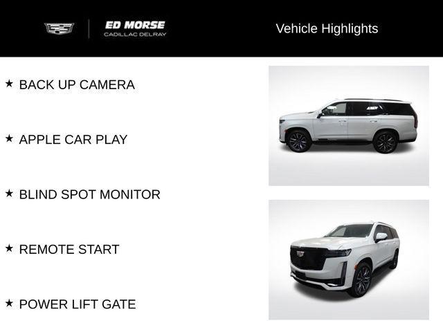 used 2021 Cadillac Escalade car, priced at $54,237