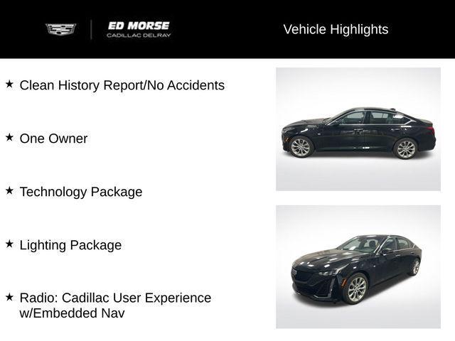 used 2021 Cadillac CT5 car, priced at $33,262