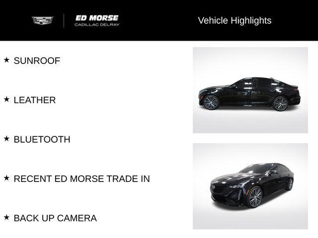 used 2022 Cadillac CT5-V car, priced at $42,449