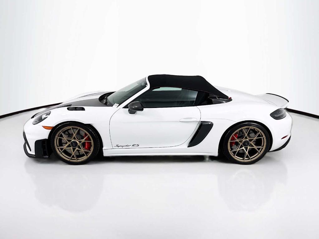 used 2024 Porsche 718 Spyder car, priced at $212,500
