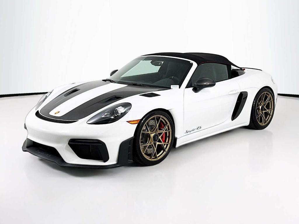 used 2024 Porsche 718 Spyder car, priced at $212,500