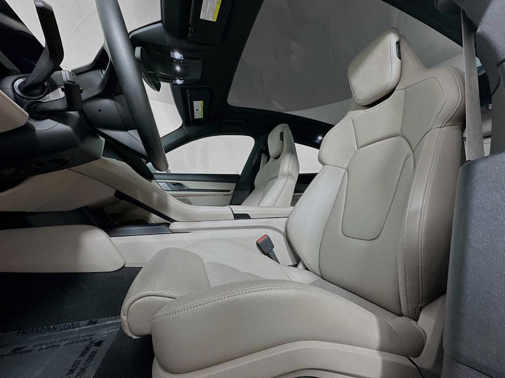 used 2025 Porsche Taycan car, priced at $109,900