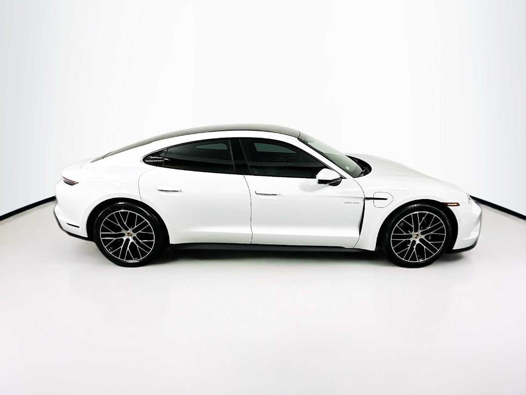 used 2025 Porsche Taycan car, priced at $109,900