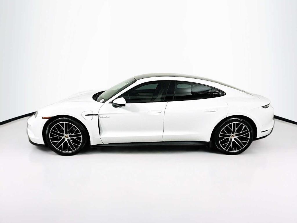 used 2025 Porsche Taycan car, priced at $109,900