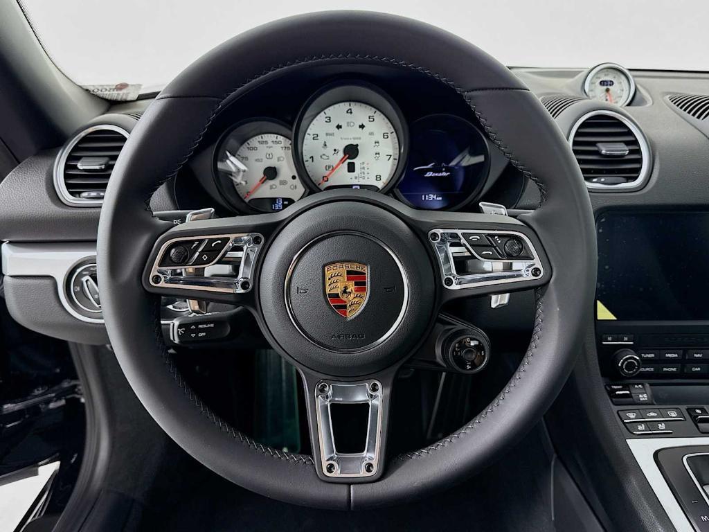 new 2025 Porsche 718 Boxster car, priced at $98,885