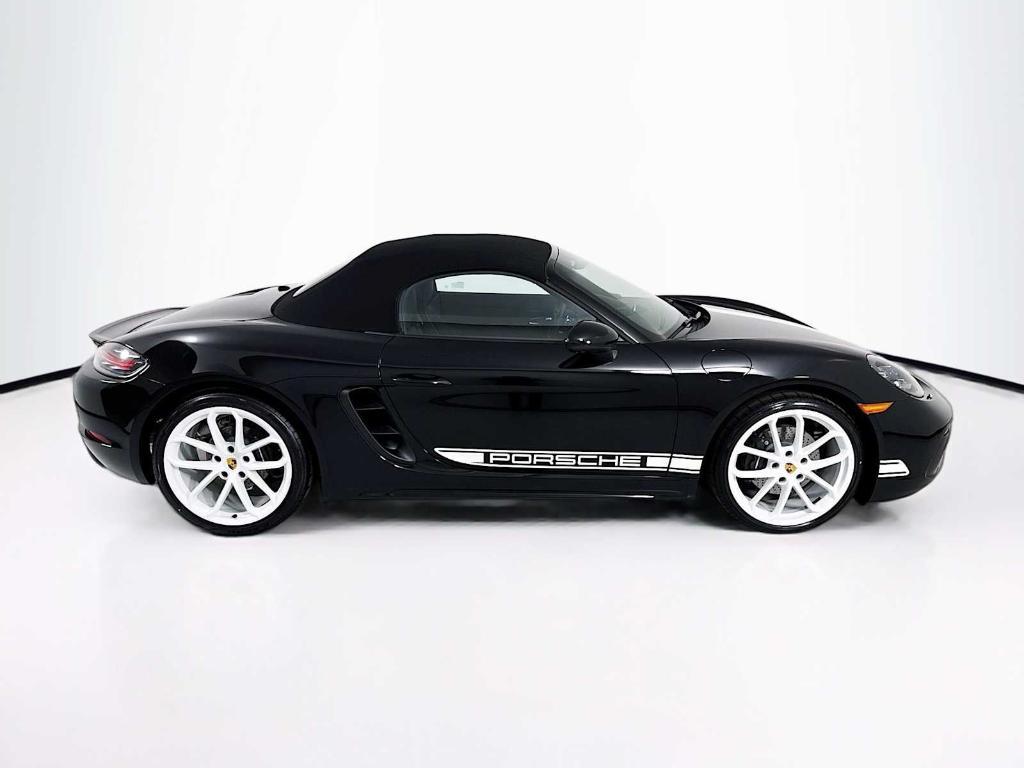 new 2025 Porsche 718 Boxster car, priced at $98,885
