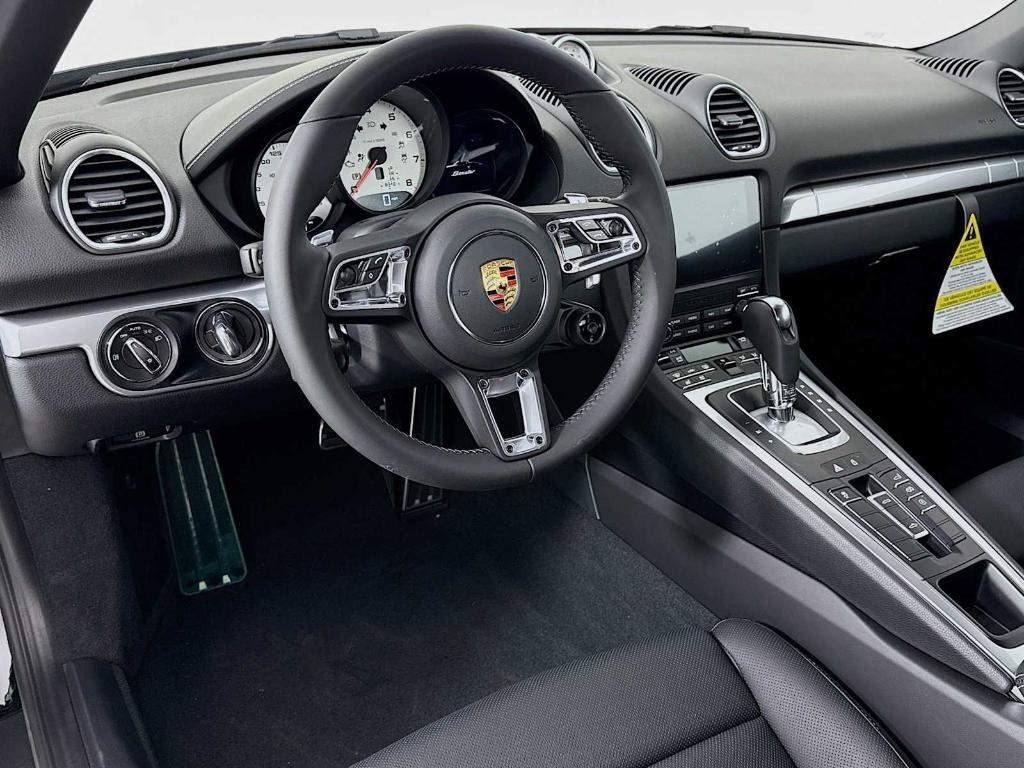 new 2025 Porsche 718 Boxster car, priced at $98,885