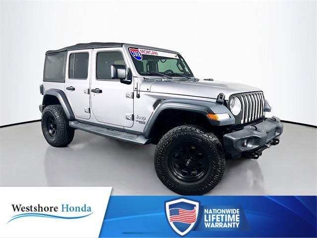 used 2018 Jeep Wrangler Unlimited car, priced at $19,995