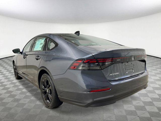 new 2025 Honda Accord car, priced at $30,492
