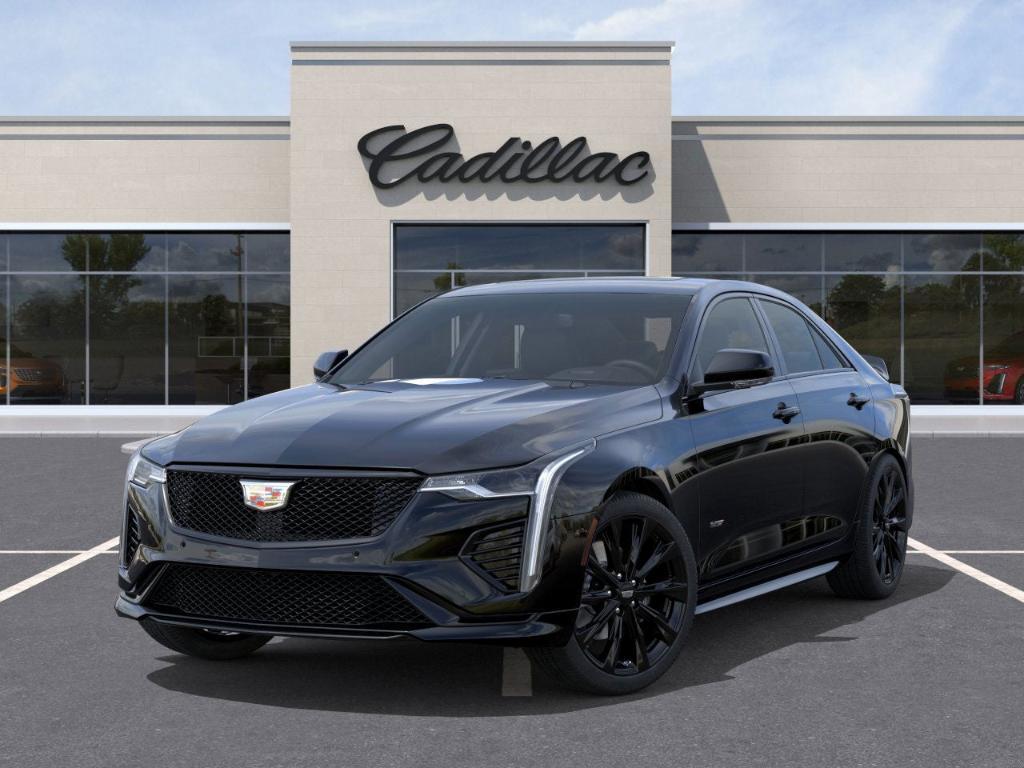 new 2026 Cadillac CT4-V car, priced at $55,635