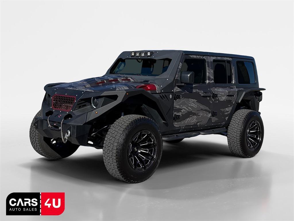 used 2021 Jeep Wrangler Unlimited car, priced at $28,978