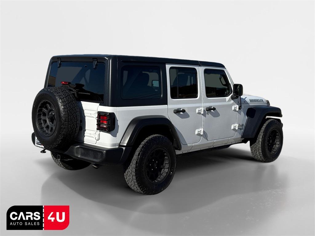 used 2019 Jeep Wrangler Unlimited car, priced at $19,693