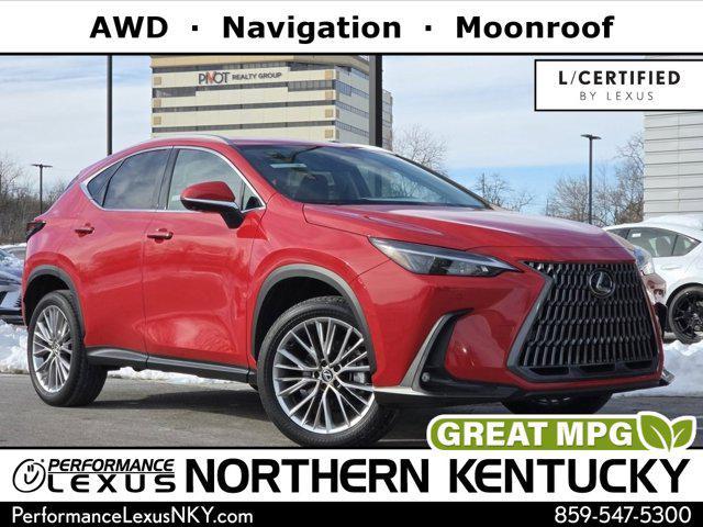 used 2025 Lexus NX 350h car, priced at $48,945