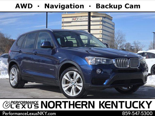 used 2015 BMW X3 car, priced at $9,826