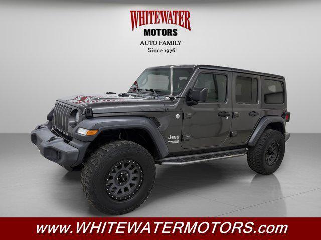 used 2018 Jeep Wrangler Unlimited car, priced at $23,995