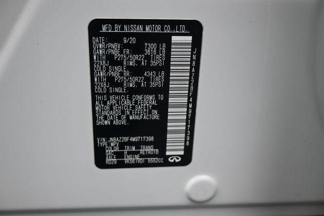 used 2021 INFINITI QX80 car, priced at $27,381