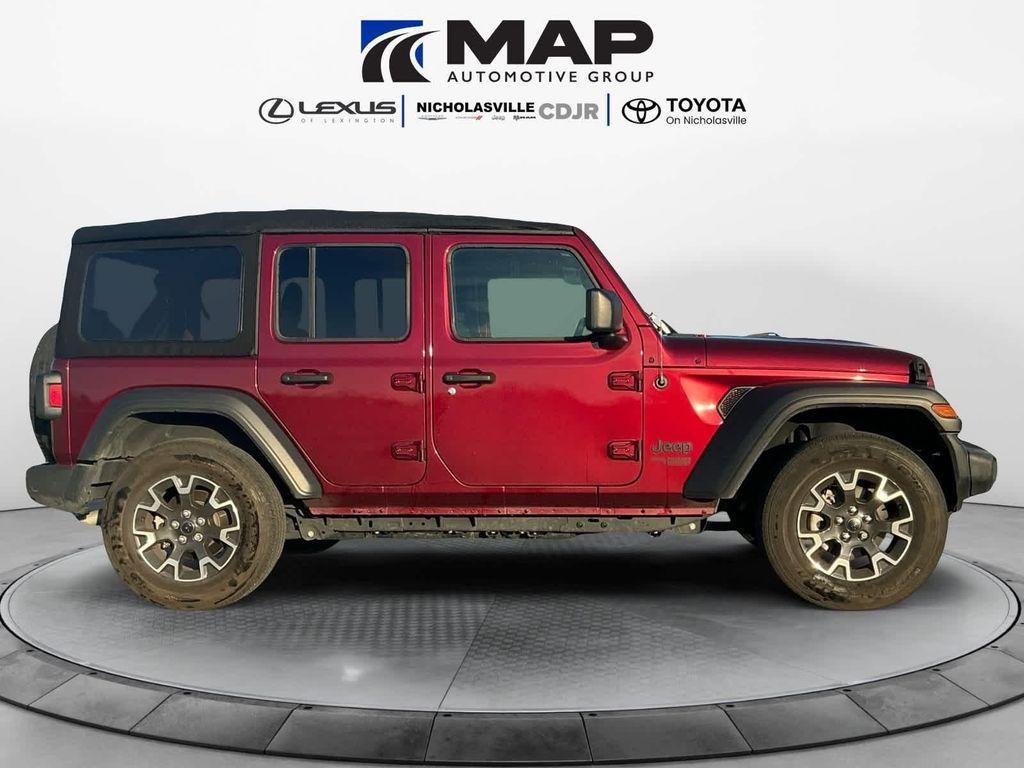 used 2021 Jeep Wrangler Unlimited car, priced at $25,788