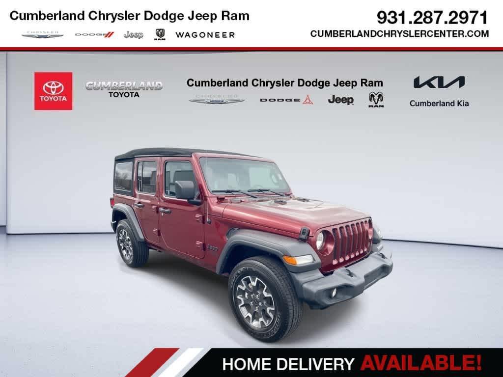 used 2021 Jeep Wrangler Unlimited car, priced at $25,788