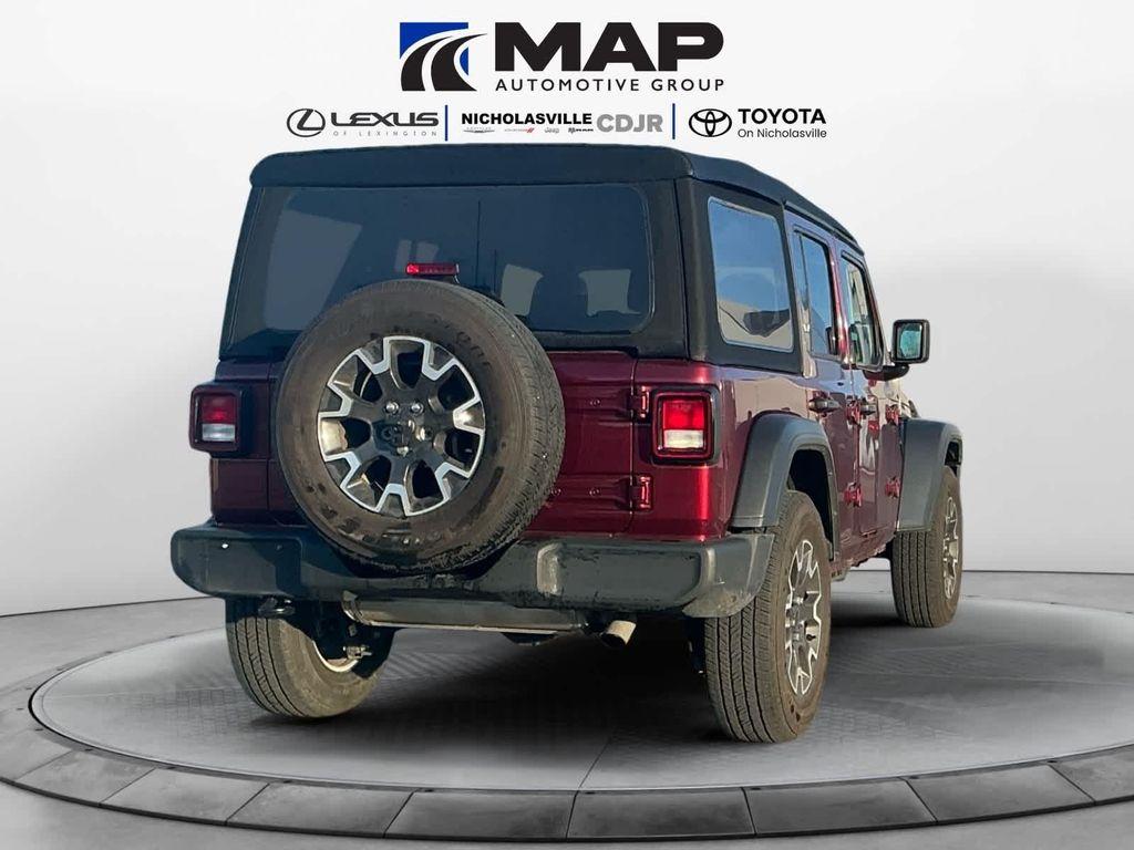 used 2021 Jeep Wrangler Unlimited car, priced at $25,788