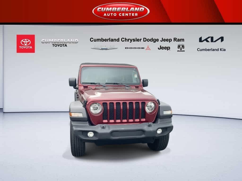 used 2021 Jeep Wrangler Unlimited car, priced at $25,788
