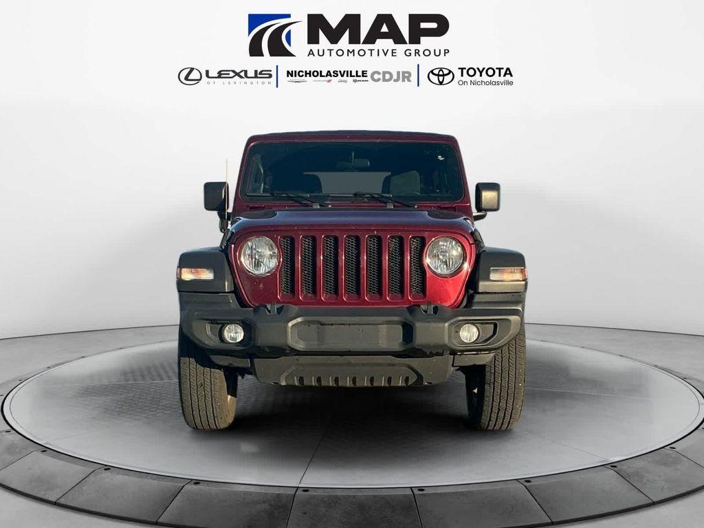 used 2021 Jeep Wrangler Unlimited car, priced at $25,788