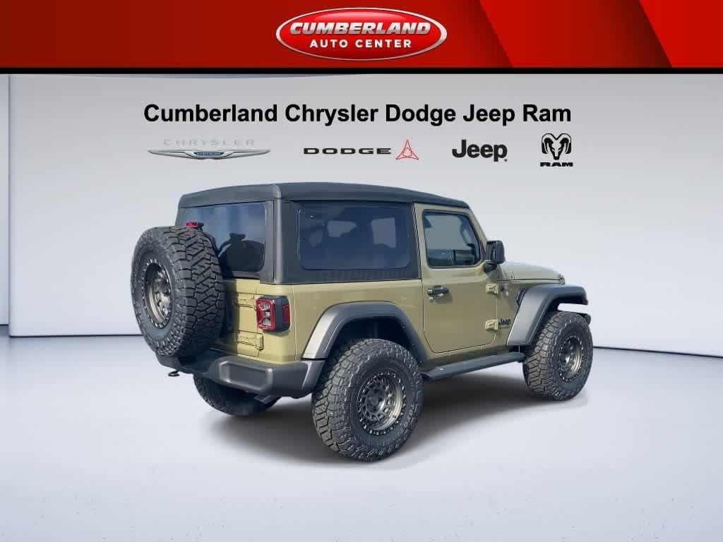 new 2025 Jeep Wrangler car, priced at $40,590