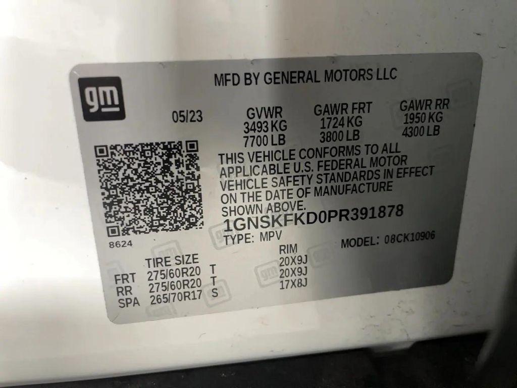 used 2023 Chevrolet Suburban car, priced at $48,981