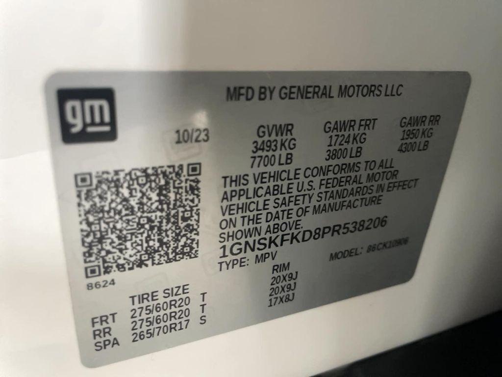 used 2023 Chevrolet Suburban car, priced at $53,921